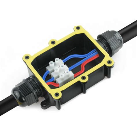 toolstation waterproof junction box|watertight connectors without stripping.